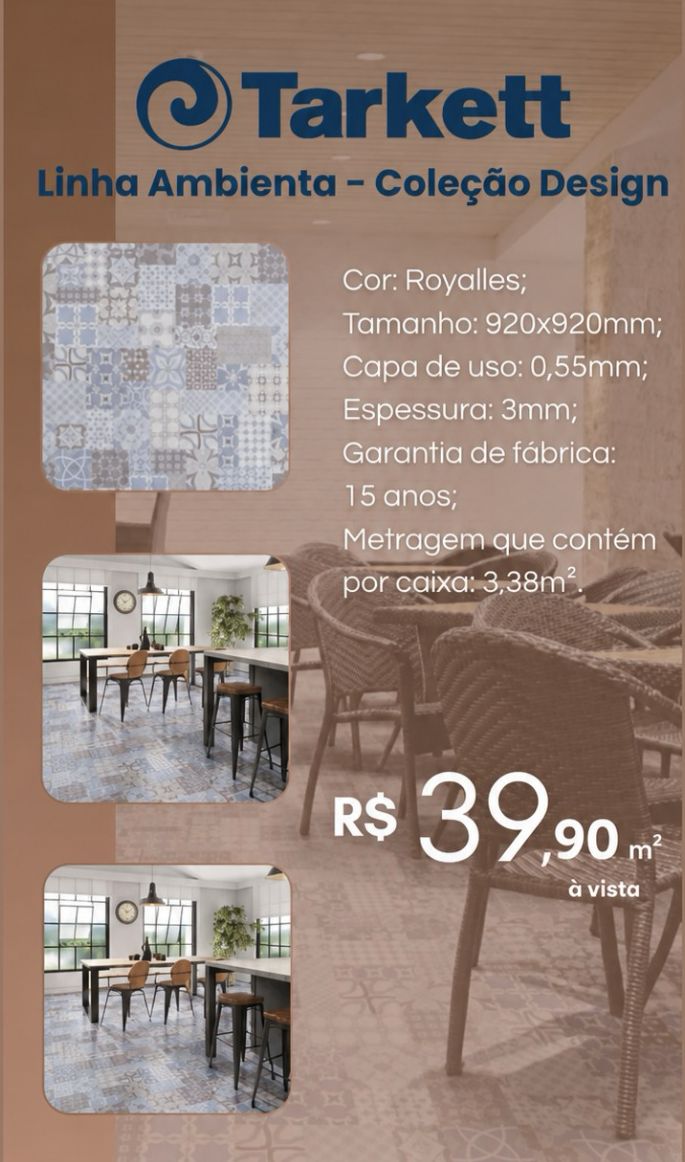 Piso Vinílico Tarkett